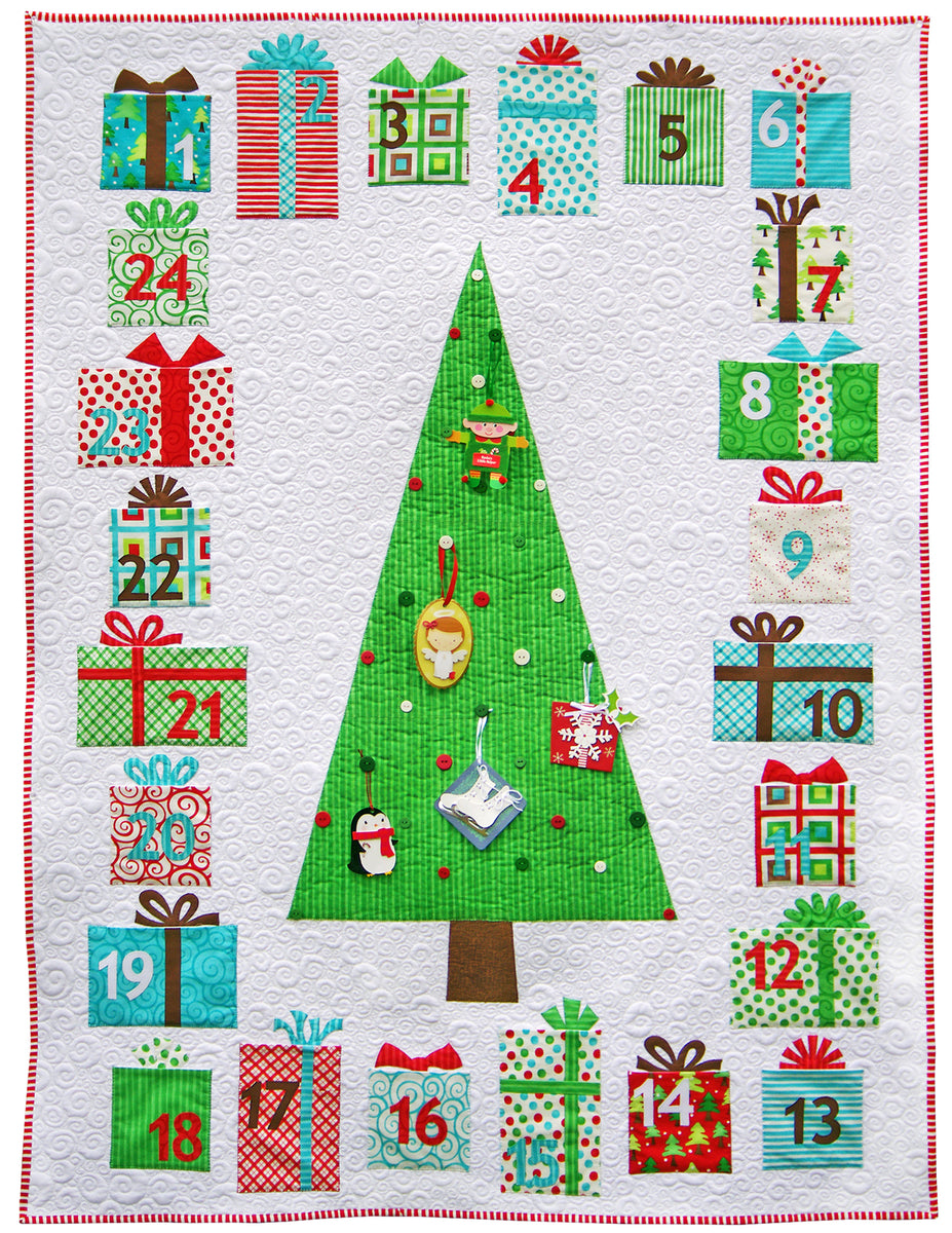 Advent Calendar Quilt Pattern PDF Ahhh...Quilting
