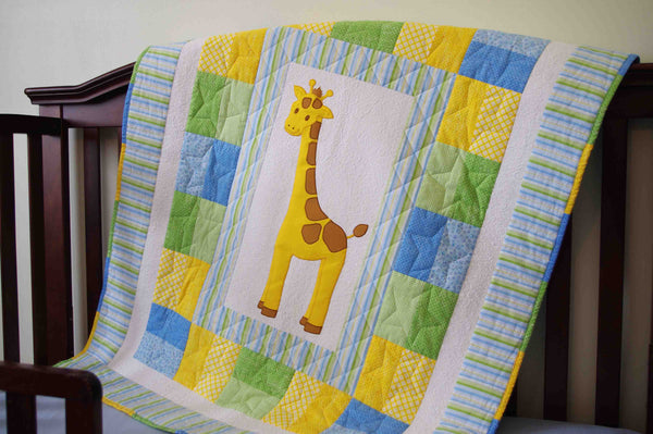 Giraffe Quilt Pattern PDF - FREE