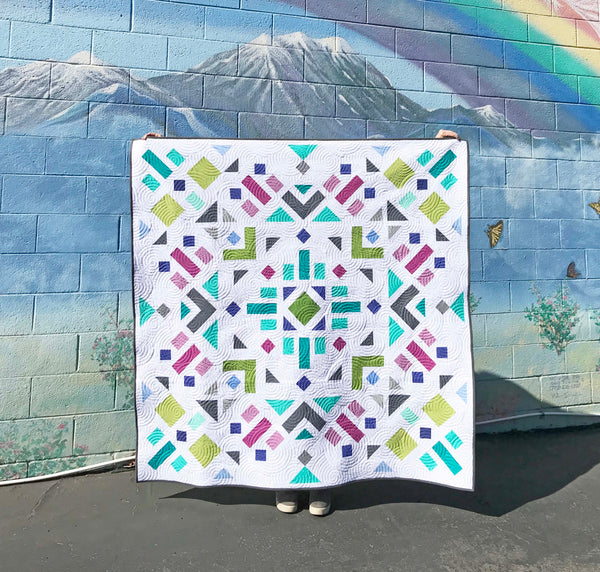 Minimal Medallion Quilt Pattern - PDF