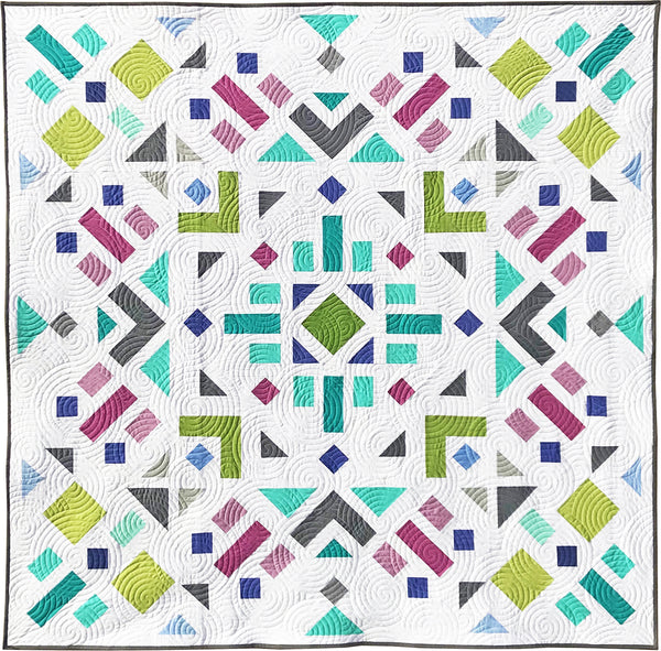 Minimal Medallion Quilt Pattern - PDF
