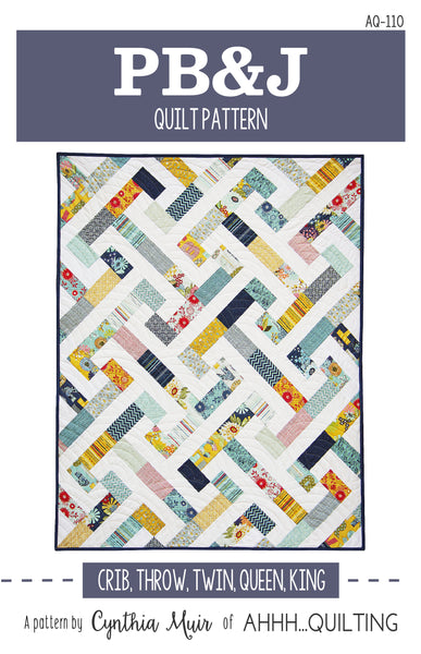 PB&J Quilt Pattern - PAPER