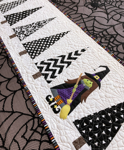 Little Witch Table Runner Pattern - PAPER