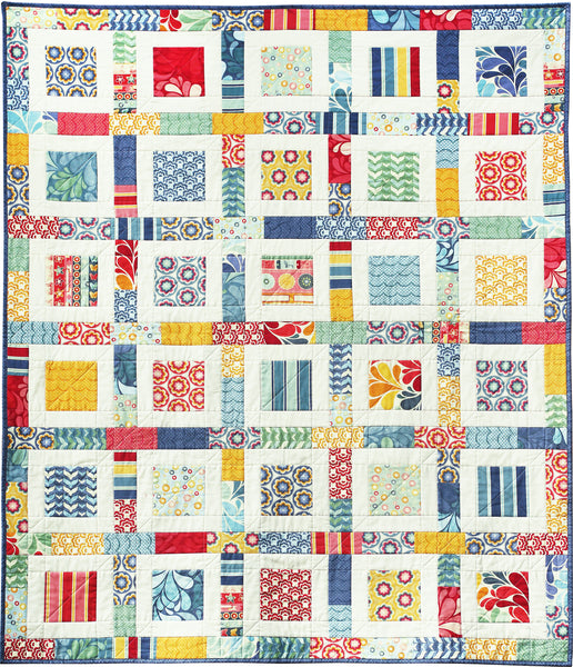 Salt Air Charm Quilt Pattern - PAPER
