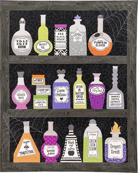 Witch's Cupboard Quilt Pattern - PDF