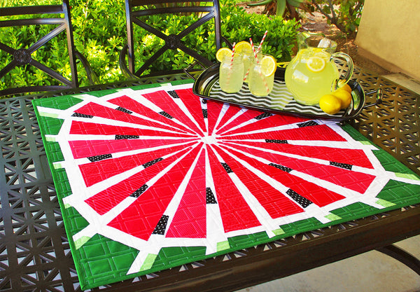 Watermelon Quilt Pattern - PAPER