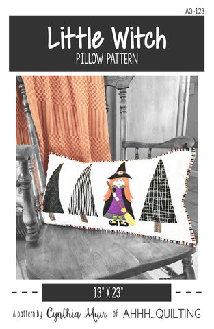 Little Witch Pillow Pattern - PAPER