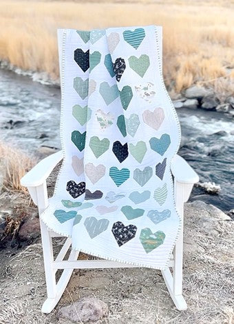 Seamless Heart Block Pattern PDF - FREE