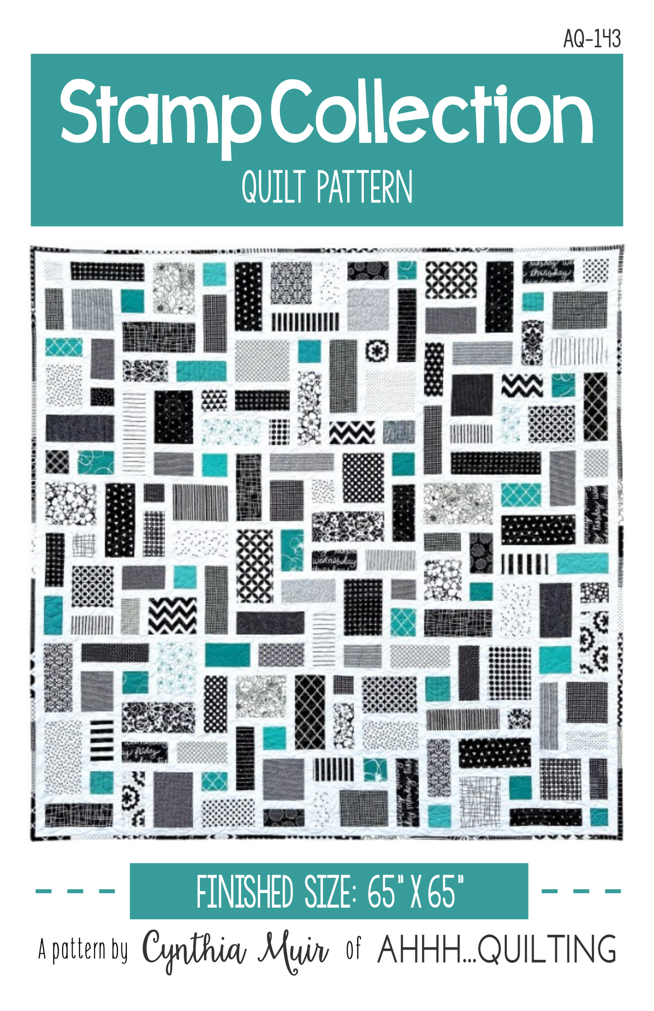 Stamp Collection Quilt Pattern - PAPER