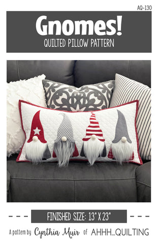 Gnomes Pillow Pattern - PAPER