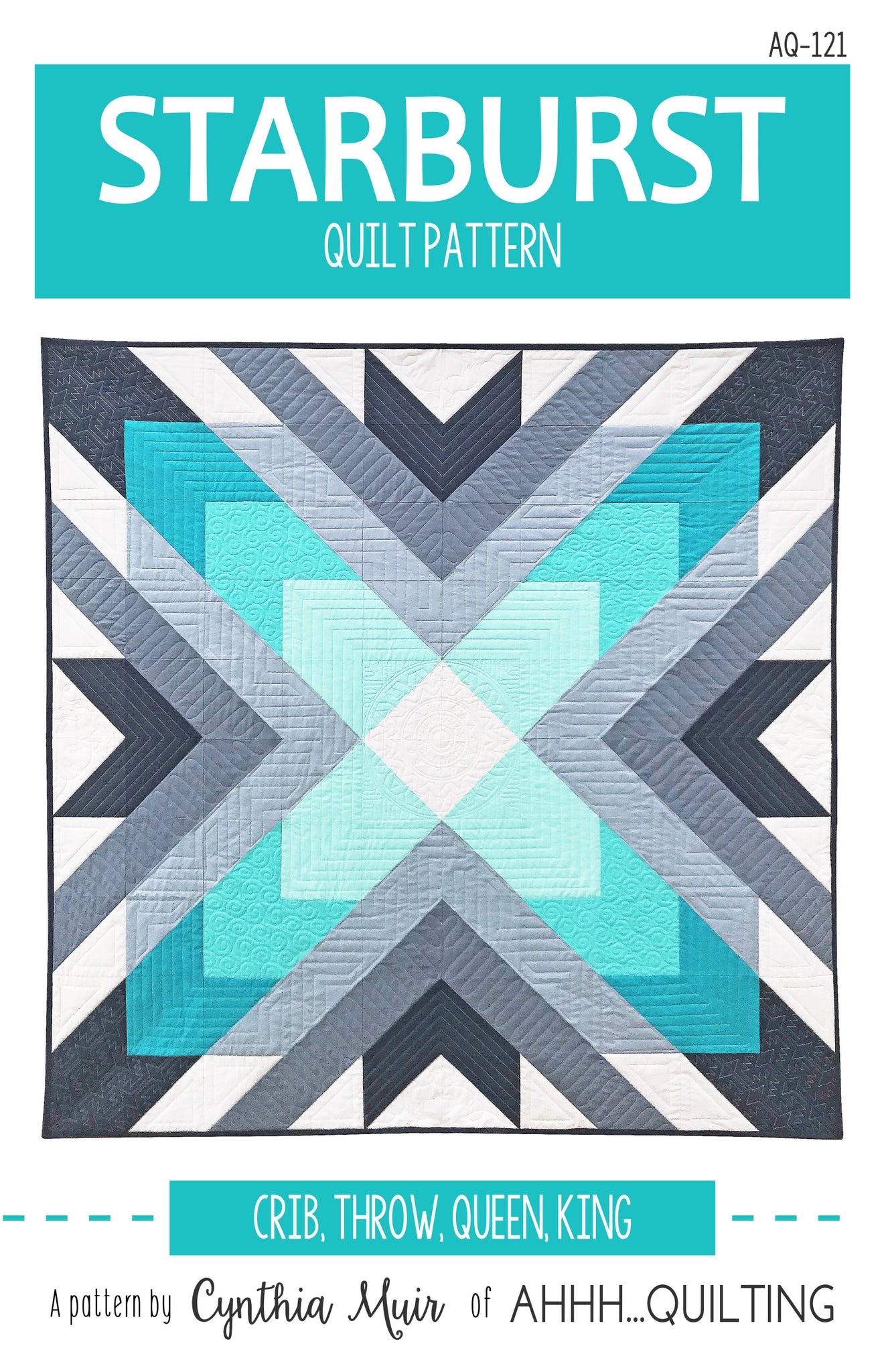 Starburst Quilt Pattern - PAPER